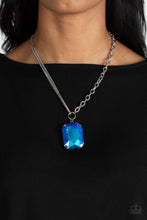 Load image into Gallery viewer, Instant Intimidation - Blue Paparazzi Necklace
