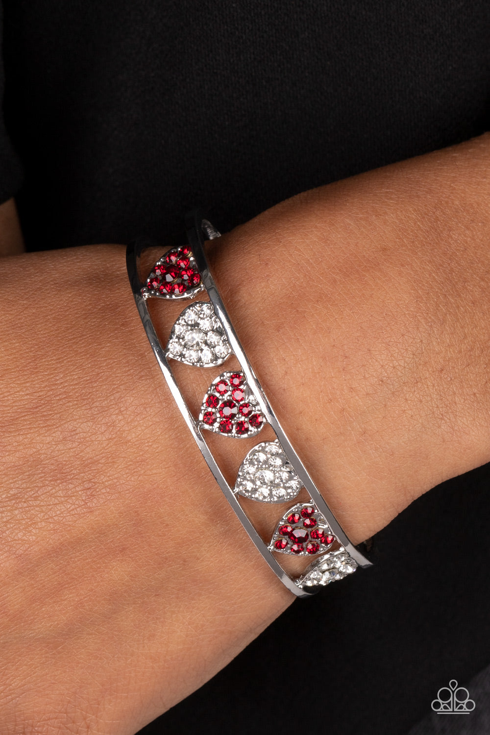 Decadent Devotion - Red Paparazzi Bracelet