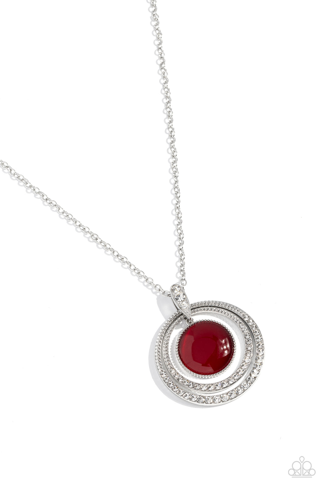 Cats Eye Couture - Red Necklace