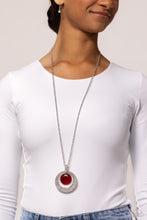 Load image into Gallery viewer, Cats Eye Couture - Red Necklace
