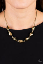 Load image into Gallery viewer, Raw Rapture - Brass Necklace
