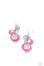 Load image into Gallery viewer, Saved by the SHELL - Pink Paparazzi Earrings
