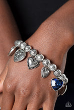 Load image into Gallery viewer, Charming Crush - Blue Paparazzi Bracelet
