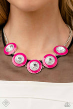 Load image into Gallery viewer, Feminine Flair - Pink Paparazzi Necklace
