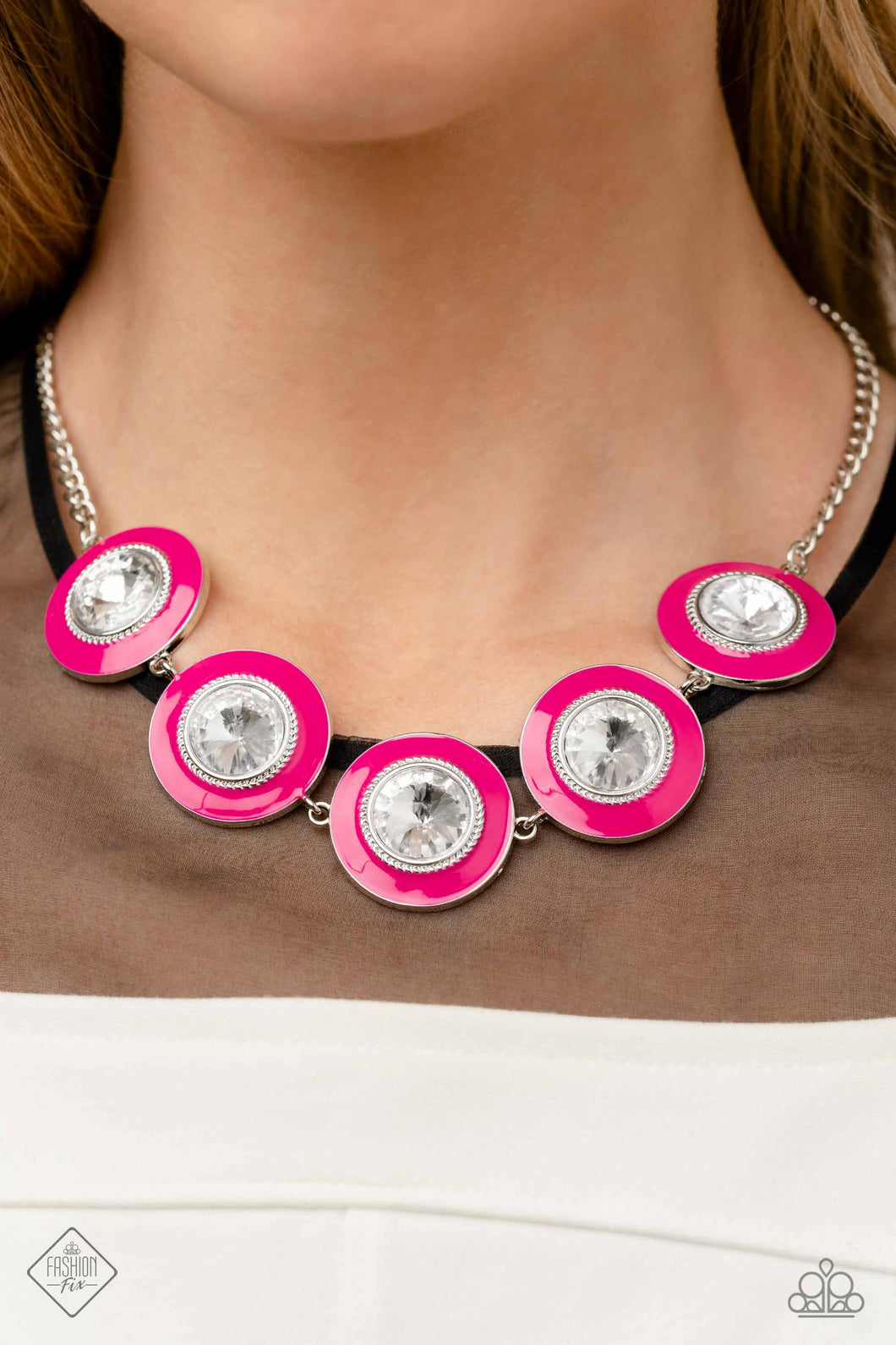 Feminine Flair - Pink Paparazzi Necklace