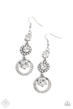 Load image into Gallery viewer, Enchanting Effulgence - White Paparazzi Earrings

