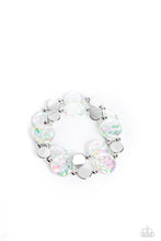 Load image into Gallery viewer, Discus Throw - White Paparazzi Bracelet
