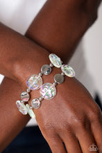 Load image into Gallery viewer, Discus Throw - White Paparazzi Bracelet

