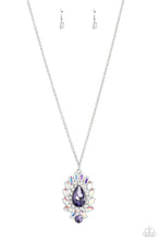 Load image into Gallery viewer, Over the TEARDROP - Purple Paparazzi Necklace
