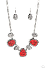 Load image into Gallery viewer, Badlands Border - Red Necklace
