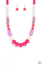 Load image into Gallery viewer, A SHEEN Slate - Pink Paparazzi Necklace
