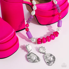 Load image into Gallery viewer, A SHEEN Slate - Pink Paparazzi Necklace
