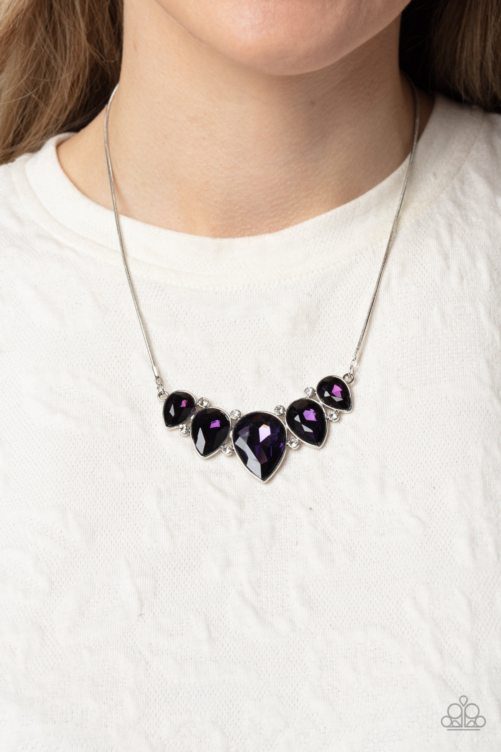 Regally Refined - Purple Paparazzi Necklace