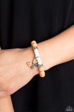 Load image into Gallery viewer, Bold Butterfly - Orange Paparazzi Bracelet
