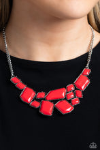 Load image into Gallery viewer, Energetic Embers - Red Necklace
