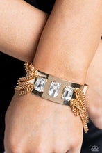 Load image into Gallery viewer, CHAIN Showers - Gold Paparazzi Bracelet
