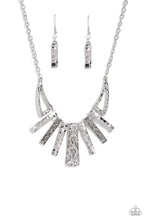 Load image into Gallery viewer, Paisley Pastime - Silver Necklace
