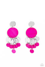 Load image into Gallery viewer, SHELL of the Ball - Pink Paparazzi Earrings
