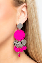 Load image into Gallery viewer, SHELL of the Ball - Pink Paparazzi Earrings
