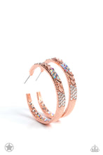 Load image into Gallery viewer, Glitzy by Association - Copper Earrings
