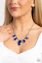 Load image into Gallery viewer, A BEAM Come True - Blue Paparazzi Necklace
