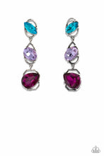 Load image into Gallery viewer, Dimensional Dance - Multi Paparazzi Earrings
