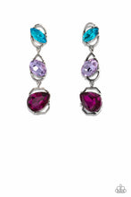 Load image into Gallery viewer, Dimensional Dance - Multi Paparazzi Earrings

