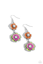 Load image into Gallery viewer, Intricate Impression - Multi Earrings
