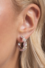 Load image into Gallery viewer, Floral Focus - Pink Earrings
