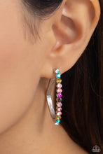 Load image into Gallery viewer, Triangular Tapestry - Multi Earrings
