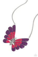 Load image into Gallery viewer, Moth Maven - Purple Necklace
