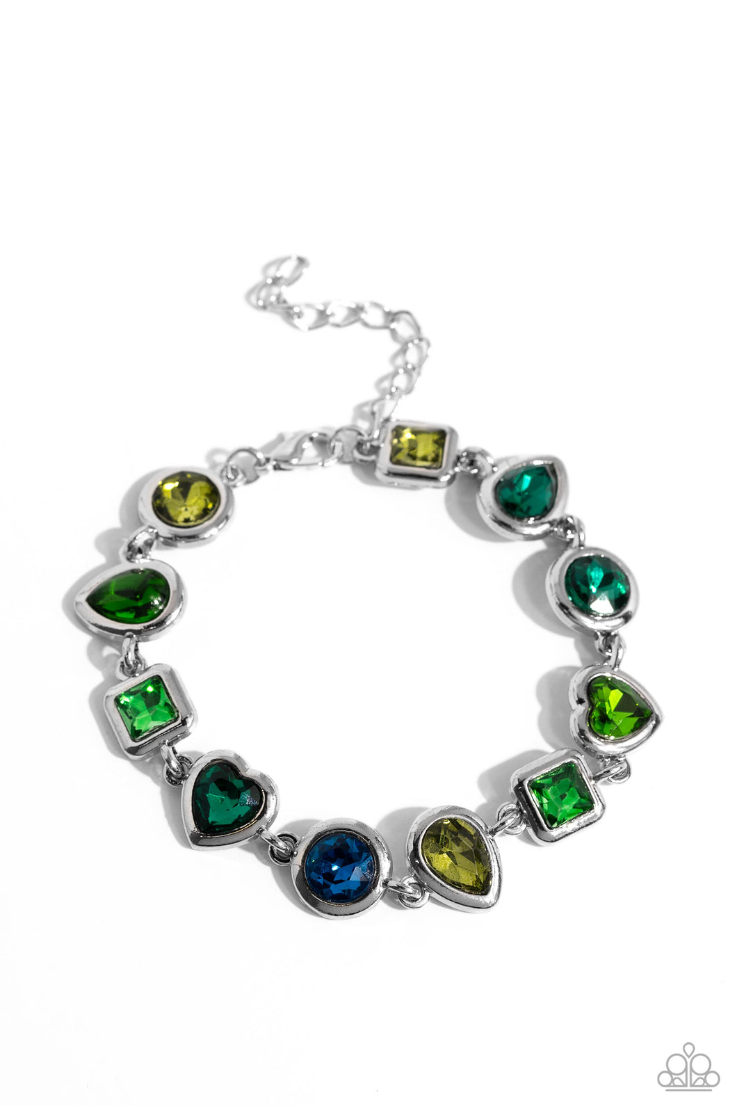 Actively Abstract - Green Bracelet