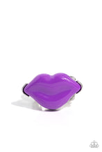 Load image into Gallery viewer, Lively Lips - Purple Lip Ring
