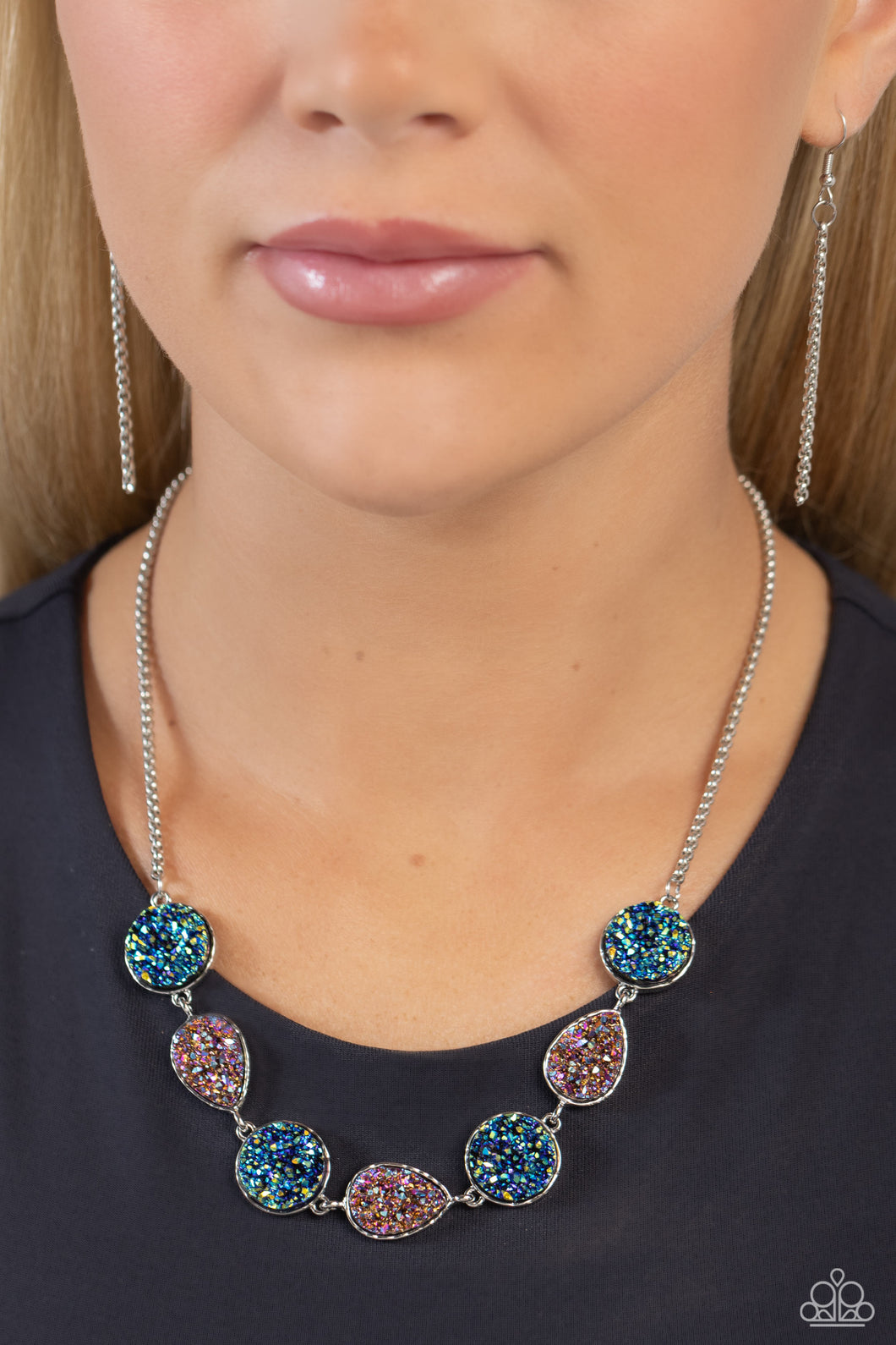 Druzy Demand - Multi Necklace