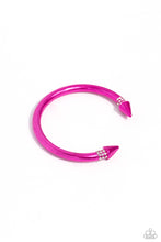 Load image into Gallery viewer, Punky Plot Twist - Pink Paparazzi Bracelet
