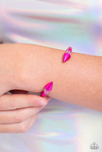 Load image into Gallery viewer, Punky Plot Twist - Pink Paparazzi Bracelet
