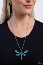 Load image into Gallery viewer, FLYING Low - Blue Necklace
