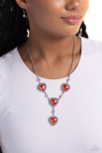 Load image into Gallery viewer, Stuck On You - Red Paparazzi Necklace
