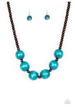 Load image into Gallery viewer, Paparazzi Oh My Miami Blue Necklace
