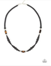 Load image into Gallery viewer, Paparazzi Stone Synchrony Brown Urban Necklace
