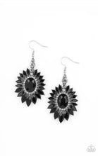 Load image into Gallery viewer, Big Time Twinkle Black Earrings Paparazzi Accessories
