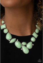 Load image into Gallery viewer, Mystical Mirage Green Necklace Paparazzi Accessories
