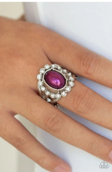 Sugar Coated Purple Ring Paparazzi Accessories