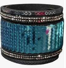 Load image into Gallery viewer, Mermaid Tails Blue Paparazzi Bracelet
