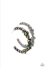 Load image into Gallery viewer, New Age Nostalgia Multi Paparazzi Hoop Earrings
