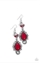 Load image into Gallery viewer, SELFIE-Esteem Red Paparazzi Earrings
