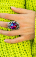 Load image into Gallery viewer, Galactic Garden Pink Paparazzi Ring
