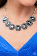 Load image into Gallery viewer, Iced Iron Silver  Paparazzi Necklace
