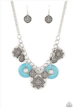 Load image into Gallery viewer, Western Zen  Blue Paparazzi Necklace
