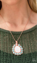 Load image into Gallery viewer, Deep Space Diva Copper Paparazzi Necklace
